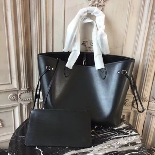 Borsa tote Louis Vuitton EPI in pelle 54185 nera
