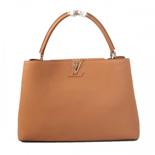 Borsa Louis Vuitton Elegante Capucines GM M38861 Grano