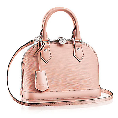 Louis Vuitton Epi Pelle Alma BB M41648 Rosa Madreperla