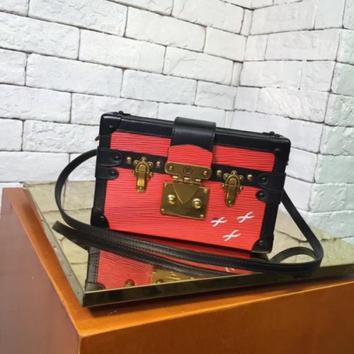 Louis Vuitton Pelle Epi PETITE MALLE M54650 Rosso