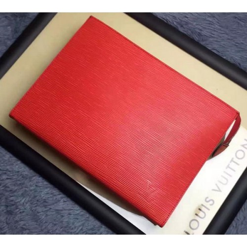 Louis Vuitton Epi Leather TOILETRY POUCH 26 M41367 Rosso