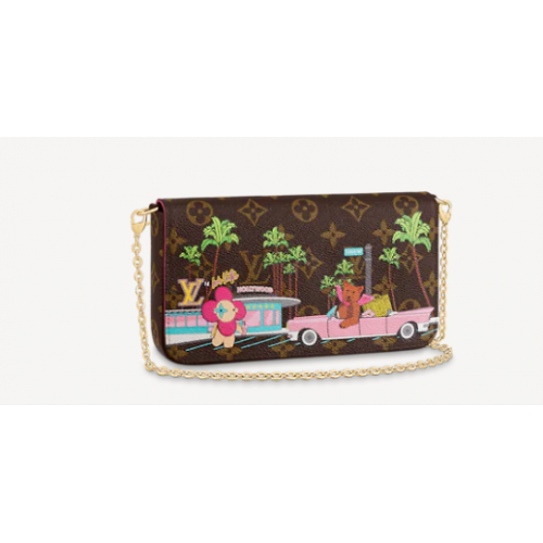 Louis Vuitton FELICIE POCHETTE M80859 Fucsia Rosa