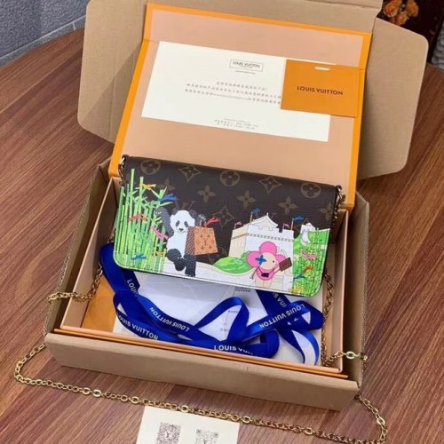 Louis Vuitton FELICIE POCHETTE M80859A Fucsia Rosa