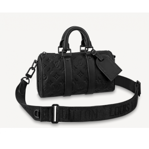 Louis Vuitton KEEPALL BANDOULIERE 25 M20900 nero