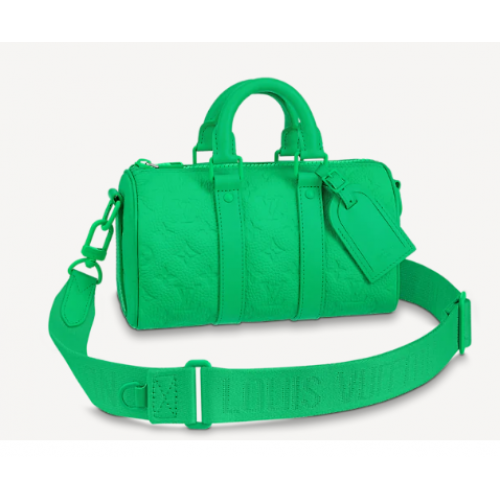 Louis Vuitton KEEPALL BANDOULIERE 25 M20930 Verde menta