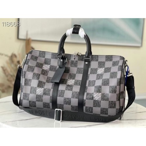 Louis Vuitton KEEPALL BANDOULIERE 45 N80404 nero