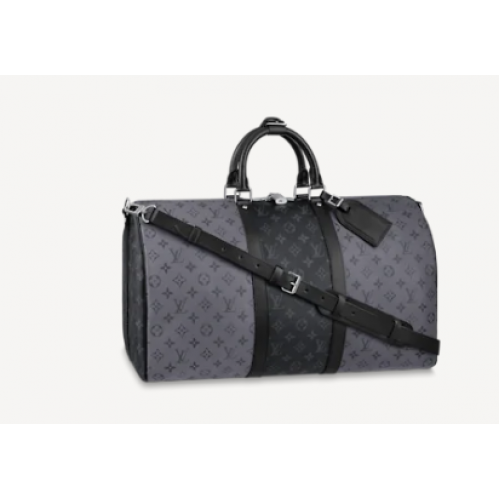 Louis Vuitton KEEPALL BANDOULIERE 50 M45392 nero