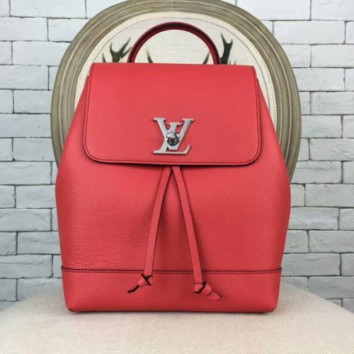 Louis Vuitton ZAINO LOCKME 41817 Rosso