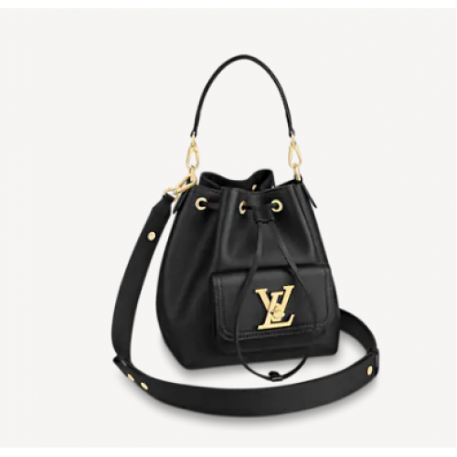 Louis Vuitton LOCKME SECCHIELLO M57687 nero