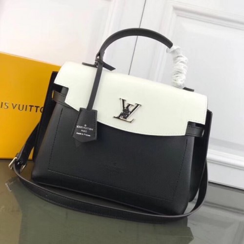 Louis Vuitton LOCKME EVER M51395 bianco e nero