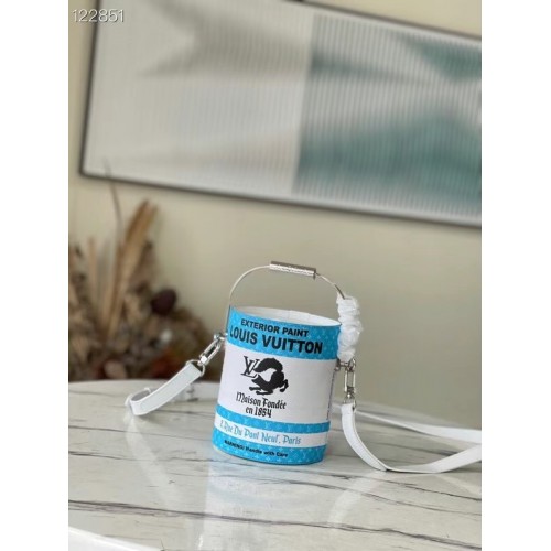 Louis Vuitton Louis Vuitton PAINT CAN M81590 blu