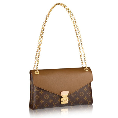 Louis Vuitton M41203 Monogram Tela Pallas Catena Marrone