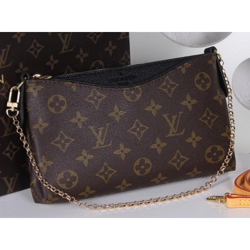 Louis Vuitton M41638 Monogram Canvas PALLAS CLUTCHES Nero
