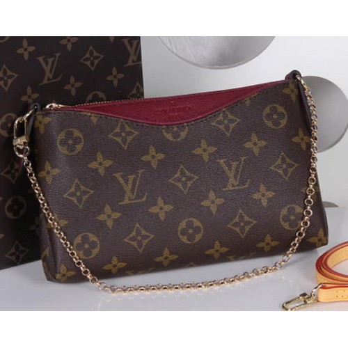Louis Vuitton M41638 Monogram Canvas POCHETTE PALLAS Viola