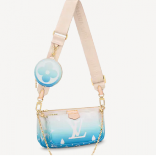 Louis Vuitton ACCESSORI MULTI POCHETTE M57633 Blu