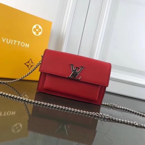 Louis Vuitton MYLOCKME BB CHAIN LOUISE M63471 rosso
