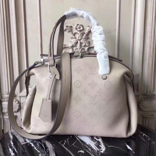 Borsa Louis Vuitton Mahina in pelle ASTERIA M54671 bianco sporco