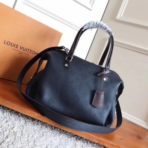 Borsa Louis Vuitton Mahina in pelle ASTERIA M54672 nera