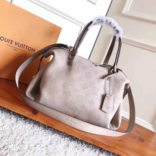 Borsa Louis Vuitton Mahina in pelle ASTERIA M54672 bianco sporco