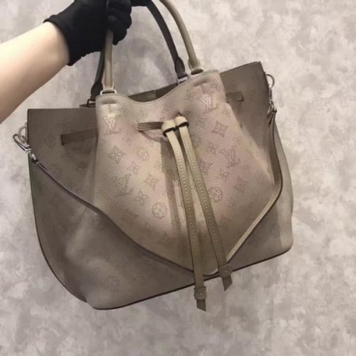 Louis Vuitton Mahina Borsa GIROLATA in pelle M54403 Grigio