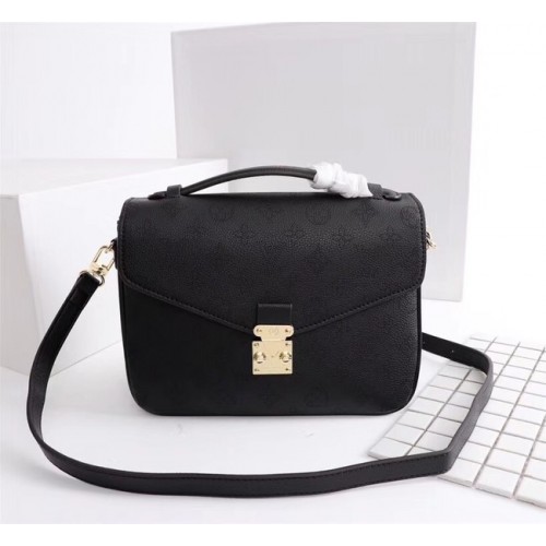 Louis Vuitton Mahina POCHETTE METIS M40780 in pelle nera