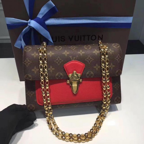 Tela monogramma Louis Vuitton 41731 Rosso