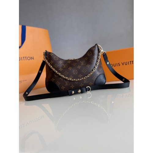 Louis Vuitton Monogram Canvas Boulogne Pelle originale M45831 Nero