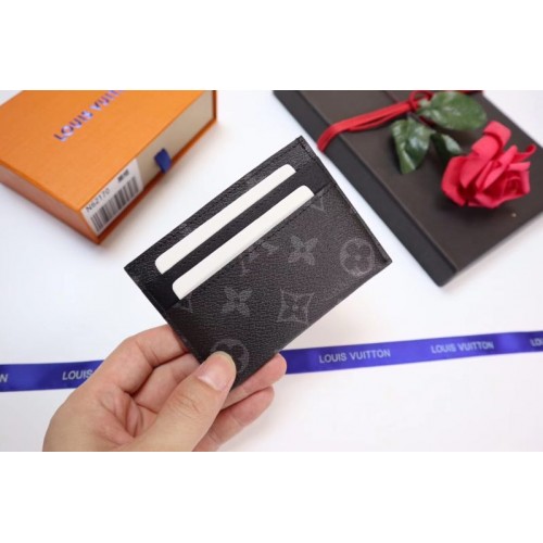 PORTA CARTE Louis Vuitton Monogram Canvas M61733 nero