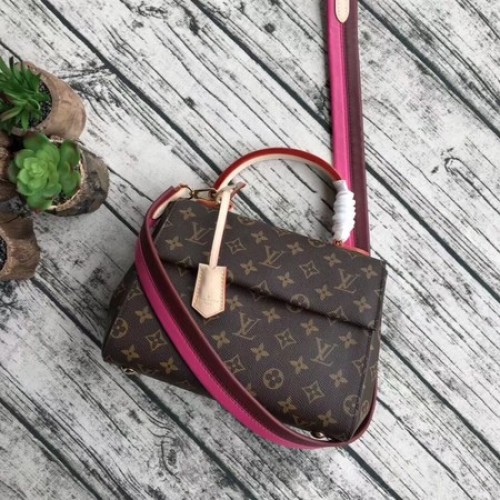 Tela monogramma Louis Vuitton CLUNY BB M42738 Rosa