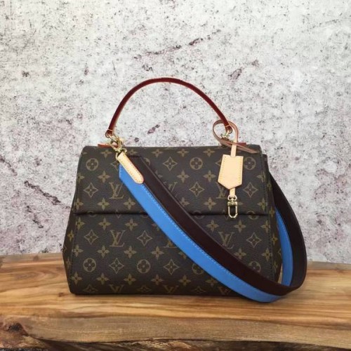 Borsa CLUNY in tela monogramma Louis Vuitton M42735 Blu