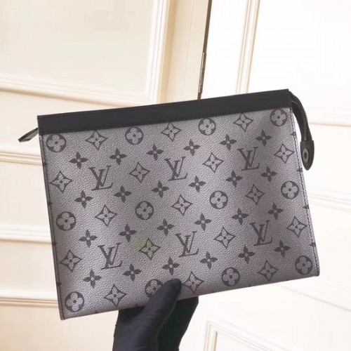 Pochette in tela monogramma Louis Vuitton POCHETTE APOLLO A61692 Argento