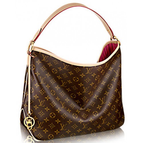 Tela monogramma Louis Vuitton DELIZIOSA MM M50157 Pivoine