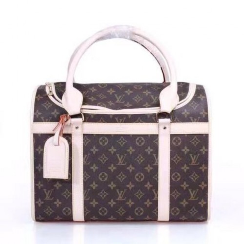 Borsa per cani in tela monogramma Louis Vuitton 40 M42022