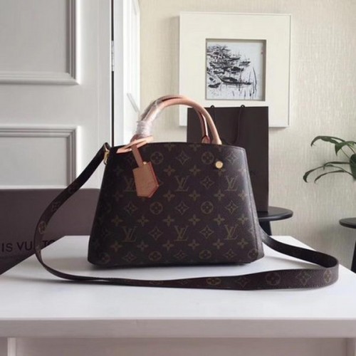 Tela monogramma Louis Vuitton Montaigne BB M41055