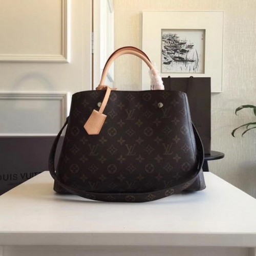 Tela monogramma Louis Vuitton Montaigne MM M41056