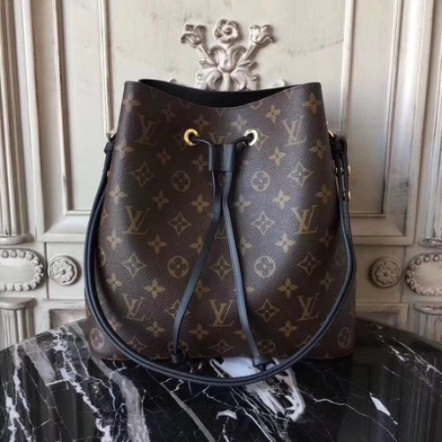 Tela Monogram Louis Vuitton NEONOE M44020 Nera