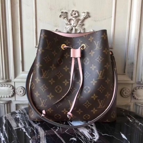 Tela monogramma Louis Vuitton NEONOE M44020 Rosa