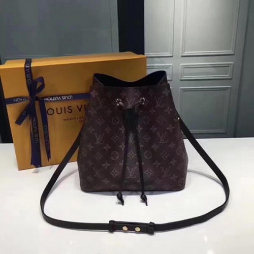Tela monogramma Louis Vuitton NEONOE M44022 Nera