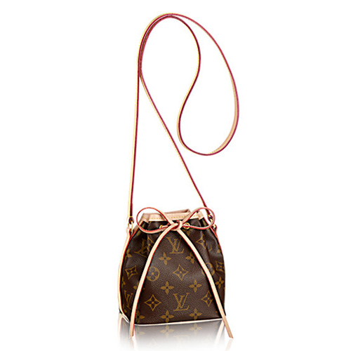 Tela monogramma Louis Vuitton Nano Noe M41346