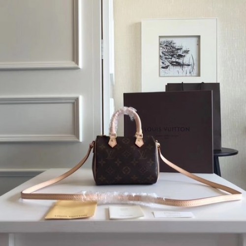 Tela monogramma Louis Vuitton Nano Speedy M61252