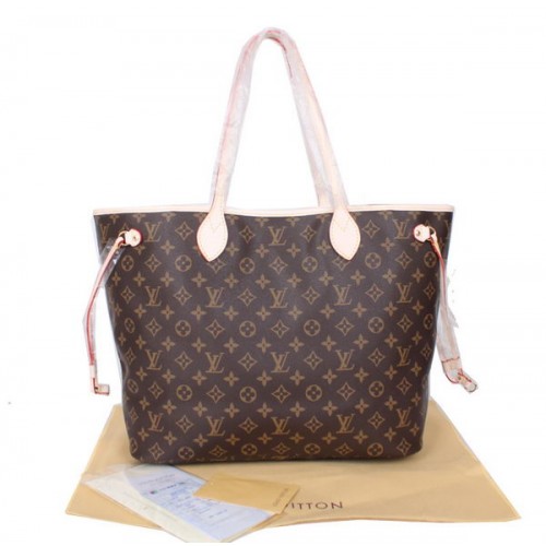 Tela Monogram Louis Vuitton Neverfull GM M40991 Fucsia