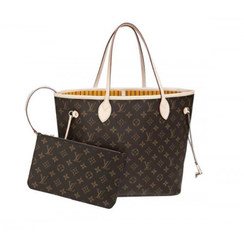 Tela monogramma Louis Vuitton Neverfull MM M40997 Mimosa