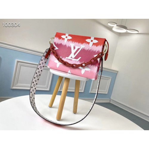 Louis Vuitton Monogram Canvas Original Leather M68137 rosso