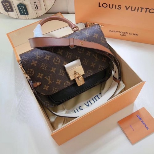 Louis Vuitton Tela monogramma Pelle originale VAUGIRARD M44354 nera