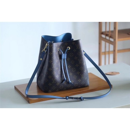 Tela Monogram Louis Vuitton Originale NEONOE M43569 blu