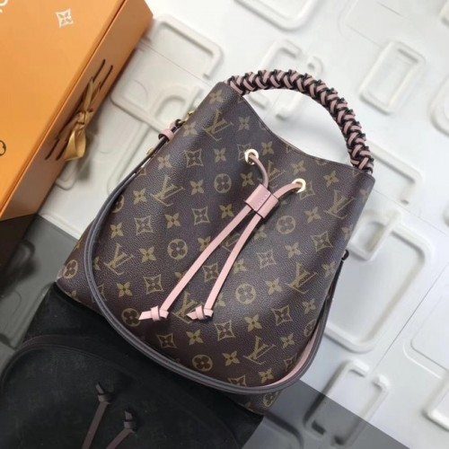 Tela Monogram Louis Vuitton Originale NEONOE M43985 rosa