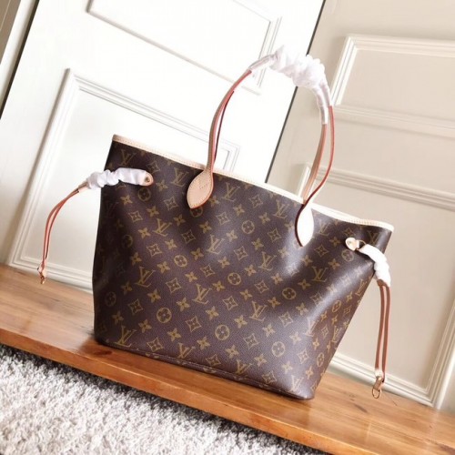 Tela Monogram Louis Vuitton Originale NEVERFULL MM M40997 rosa