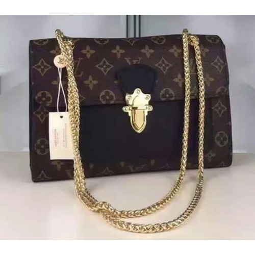 Borsa PALLAS CHAIN in tela monogramma Louis Vuitton M41731 nera