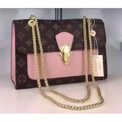 Borsa PALLAS CHAIN in tela monogramma Louis Vuitton M41731 Rosa