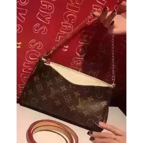 Louis Vuitton Monogram Canvas PALLAS CLUTCHES M41638 Rosa chiaro